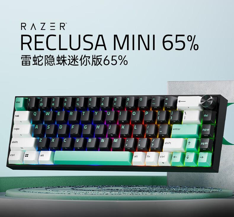 雷蛇隐蛛迷你版 65% 产品定名展示